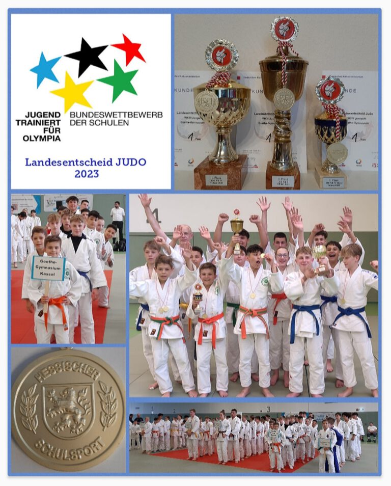 Collage Judo Landesentscheid 2023